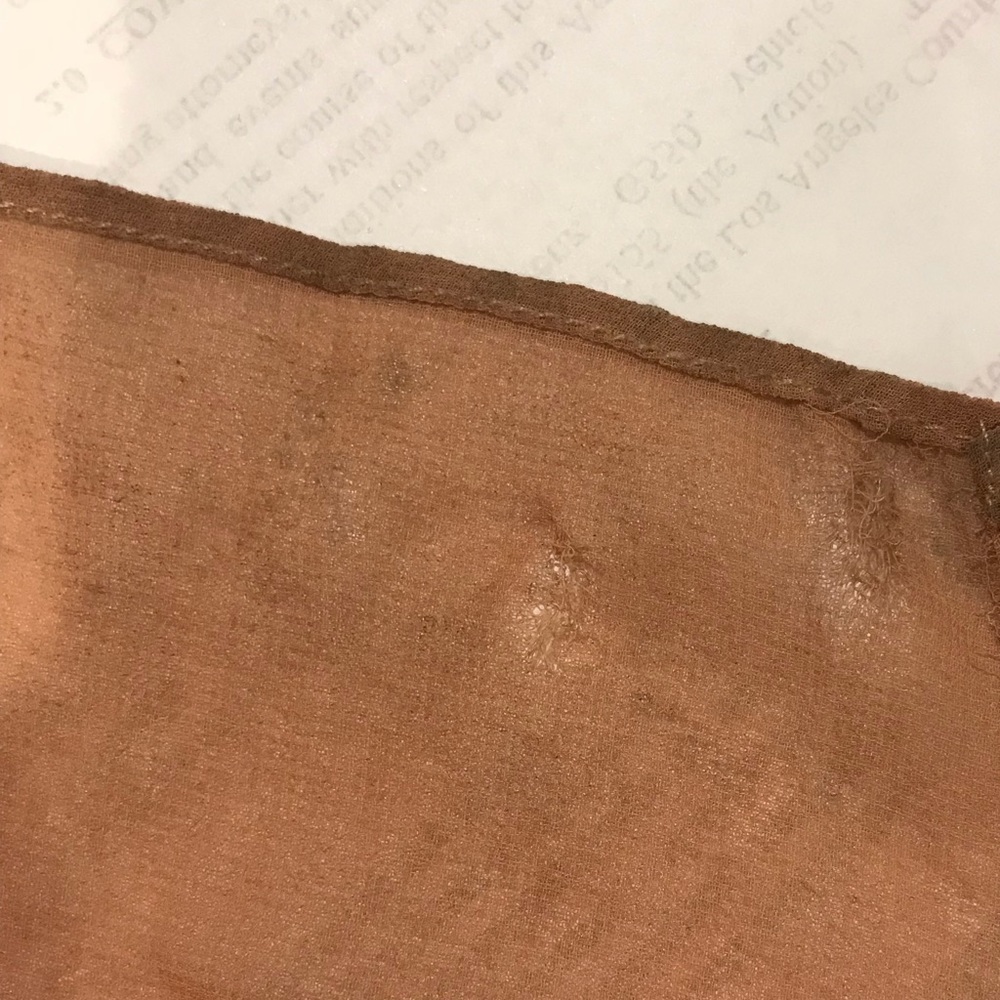 House of cb dress snag on inside lining